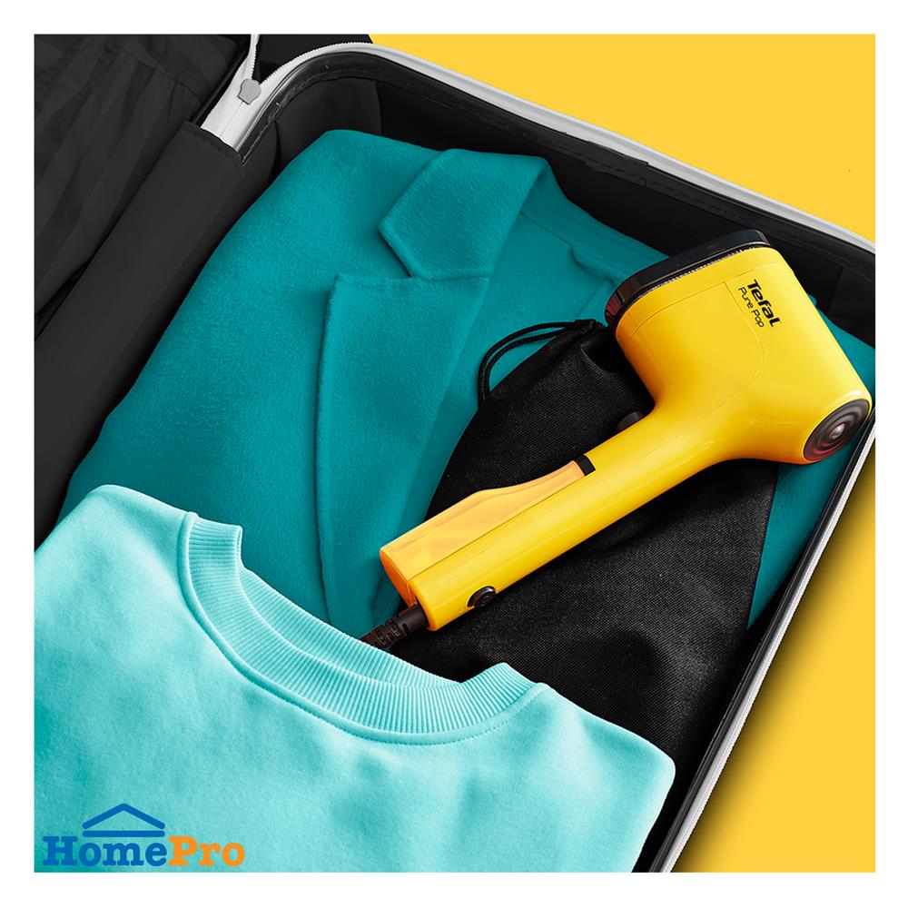 เตารีดไอน้ำพกพา TEFAL DT2026E1 สีเหลือง