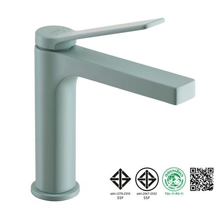 ก๊อกอ่างล้างหน้าผสม COTTO CT2381A(LGN)_2