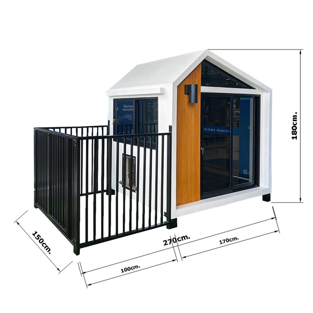บ้านหมา บ้านแมว T.C. DOGHOUSE 11 NORDIC 150x270x180 ซม.