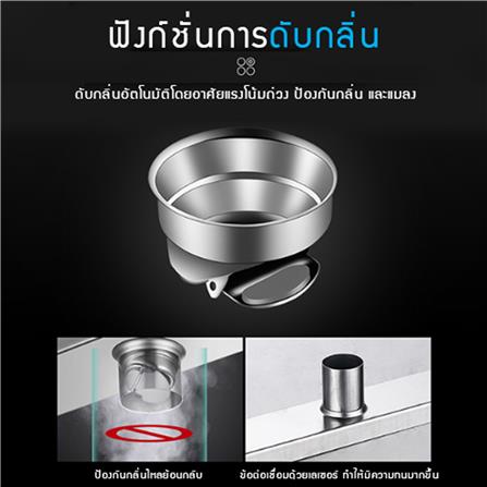 รางน้ำทิ้ง CASSA CL0255 60 ซม. สีเงิน_1