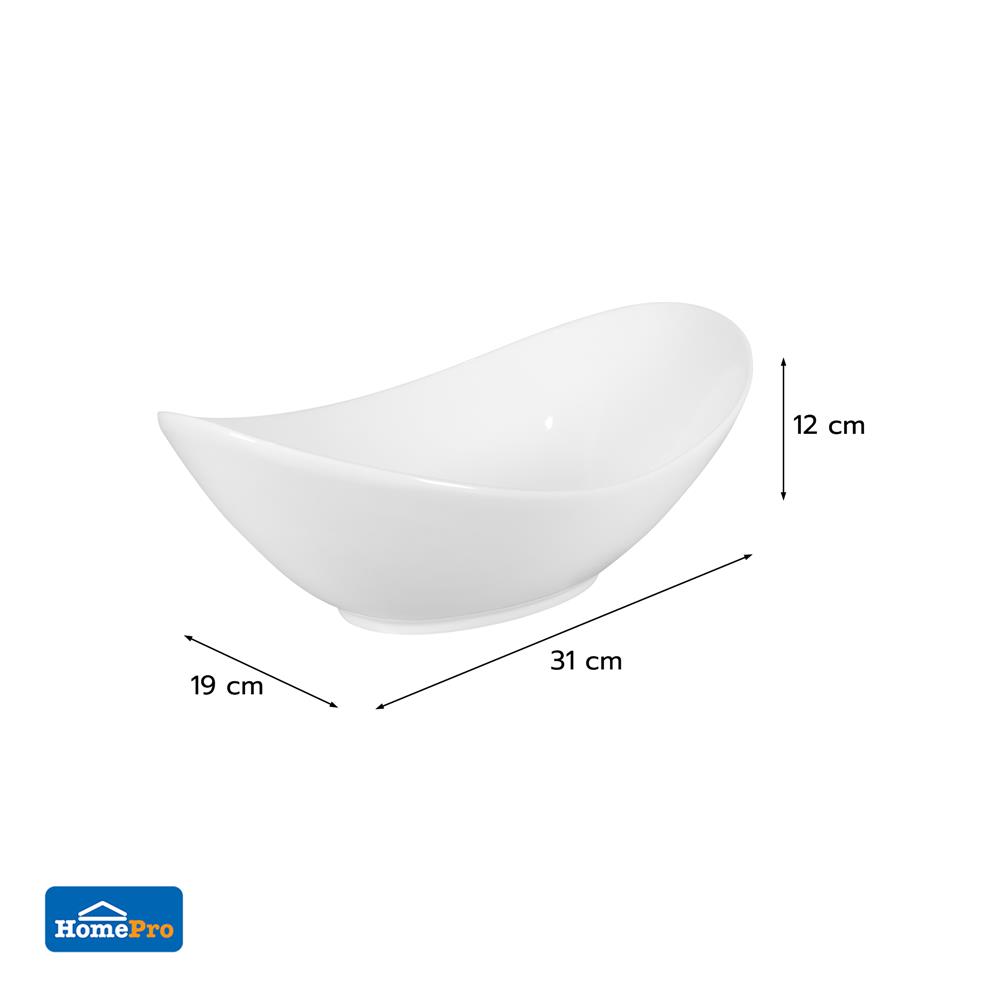 ชาม PORCELAIN 12 นิ้ว KECH SNOW PROF. BOAT