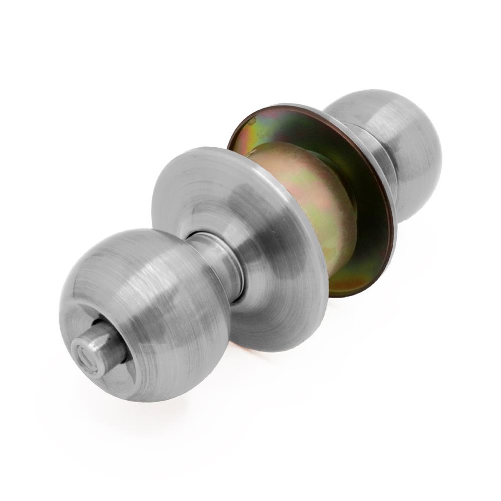 ลูกบิดห้องน้ำ หัวกลม ISON 8812 สีสเตนเลส