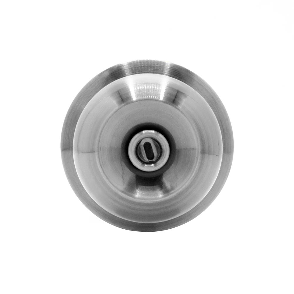 ลูกบิดห้องน้ำ หัวกลม ISON 8812 สีสเตนเลส