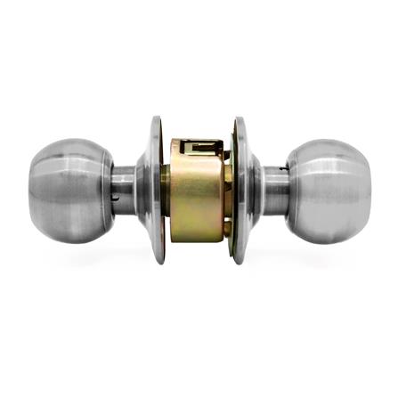 ลูกบิดห้องน้ำ หัวกลม ISON 8812 สีสเตนเลส_2