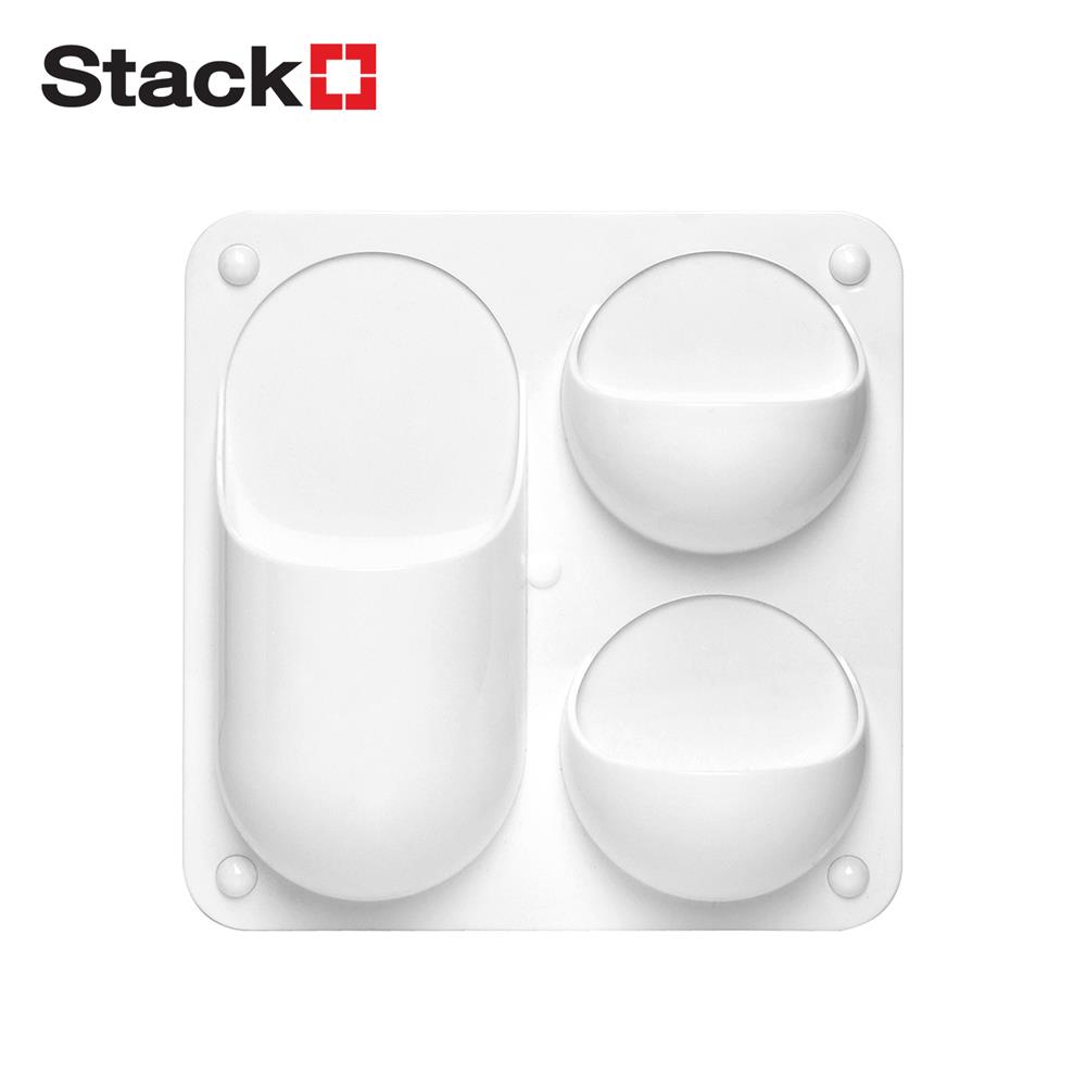 ที่ใส่ของแม่เหล็ก STACKO BUBBLE B 21X21X5.3 ซม. สีขาว_1