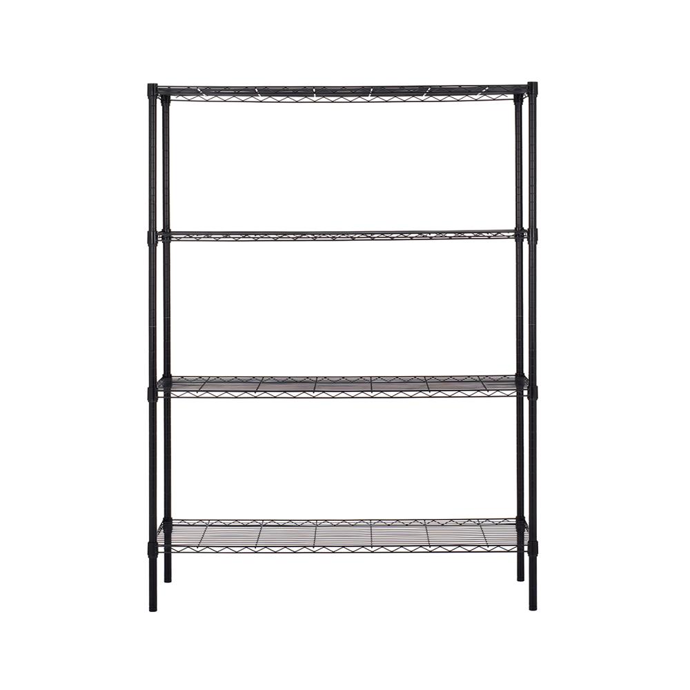 ชั้นวางของโล่ง 4 ชั้น PROSPEC E40120165OFK401 120 ซม. สีดำ