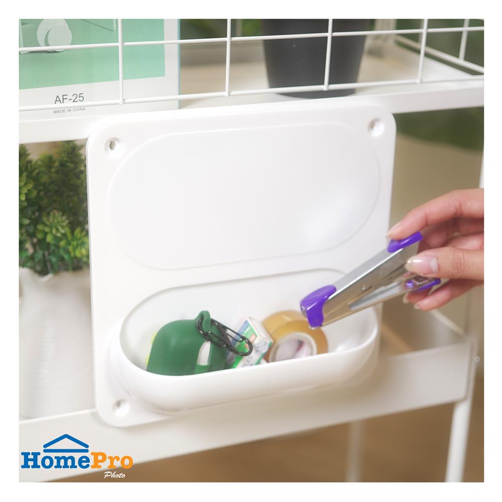 ที่ใส่ของแม่เหล็ก STACKO BUBBLE A 21X21X5.3 ซม. สีขาว