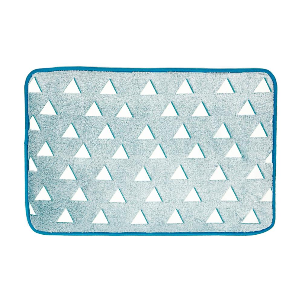 พรม HOME LIVING STYLE TRIANGLE 45X70 ซม. สีฟ้า