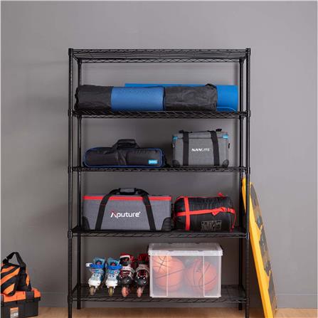 ชั้นวางของโล่ง 5 ชั้น PROSPEC E4090165OFK401-5T 90 ซม. สีดำ_5