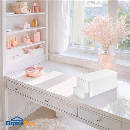 กล่องลิ้นชัก 1 ช่อง STACKO CONNECT 22.5X9X8.5 ซม. สีขาว_4