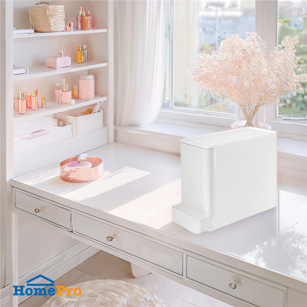 กล่องลิ้นชัก 1 ช่อง STACKO CONNECT 22.5X9X16.7 ซม. สีขาว