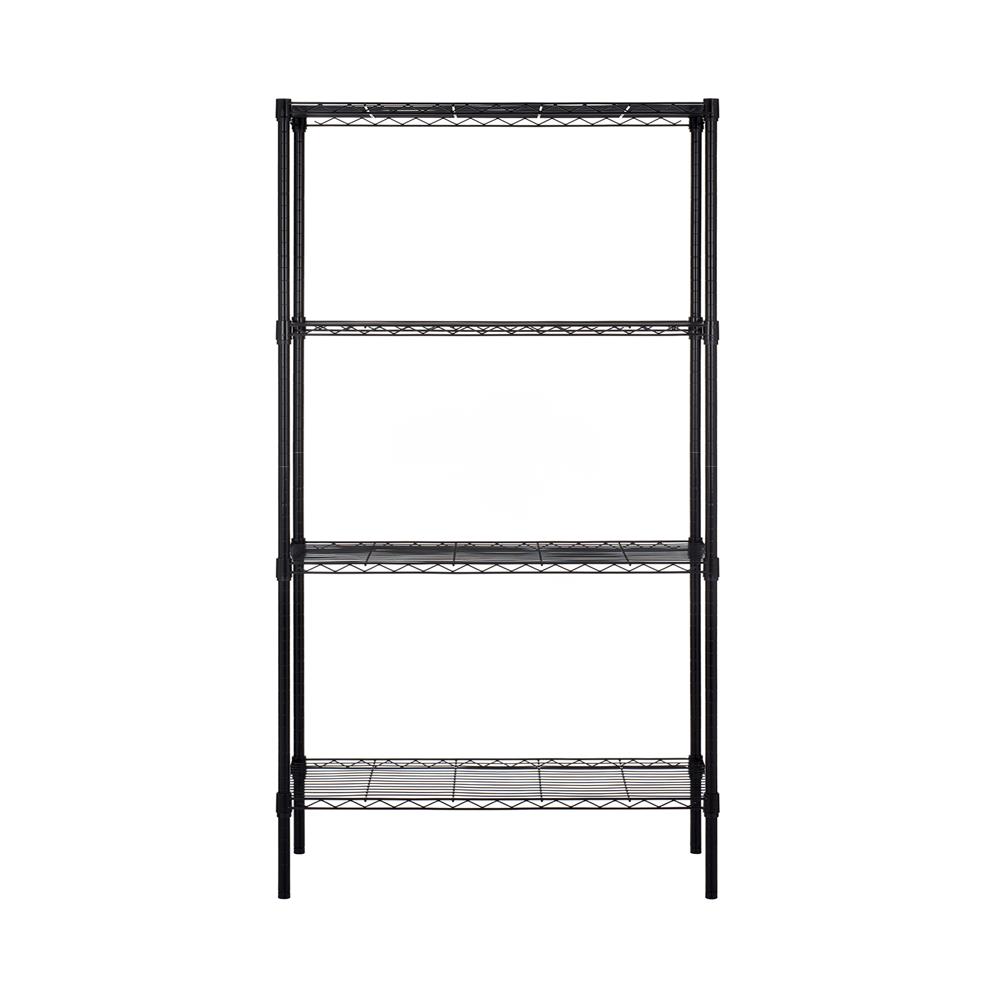 ชั้นวางของโล่ง 4 ชั้น PROSPEC E4090165OFK401 90 ซม. สีดำ