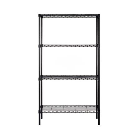 ชั้นวางของโล่ง 4 ชั้น PROSPEC E4090165OFK401 90 ซม. สีดำ_1