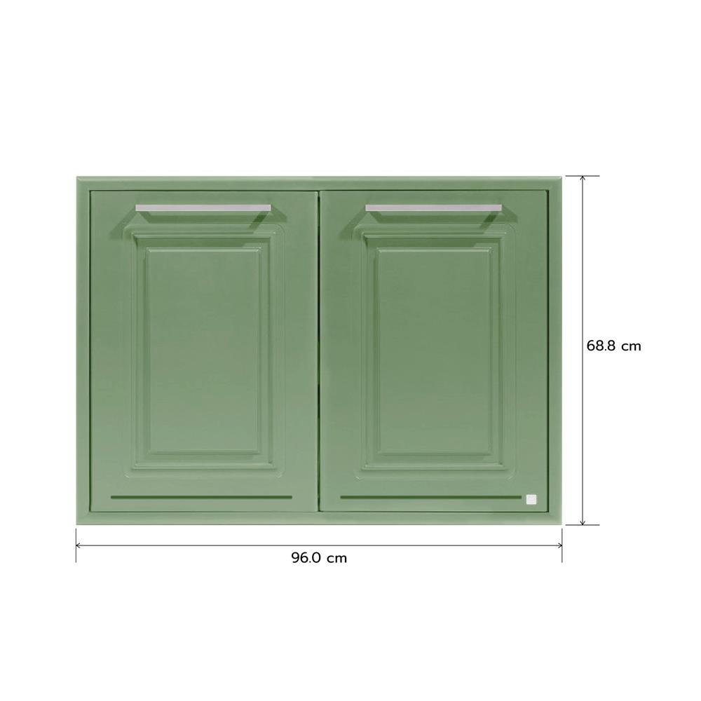 บานซิงค์คู่ KING PLAT-PEARL AIR 96x68.8 ซม. สีเขียวพิสตาชิโอ