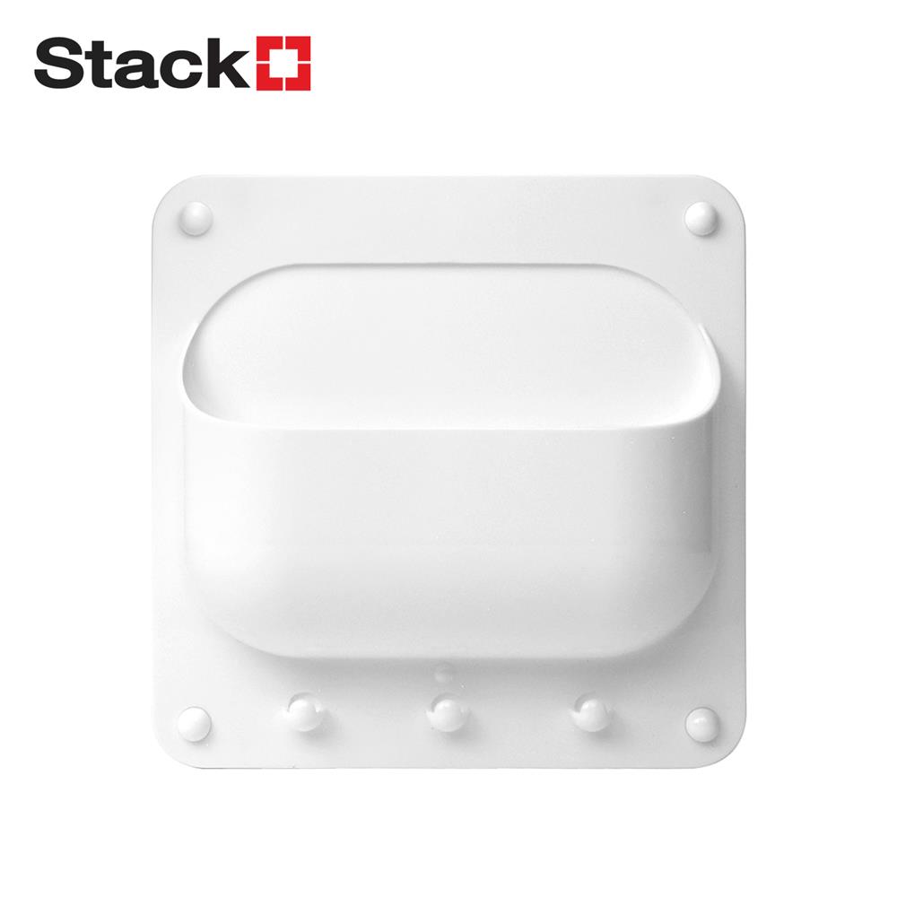 ที่ใส่ของแม่เหล็ก STACKO BUBBLE C 21X21X5.3 ซม. สีขาว