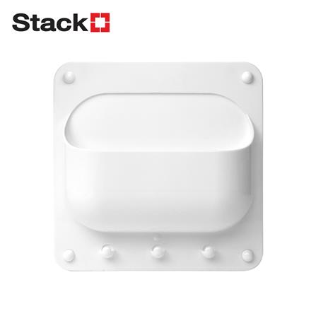 ที่ใส่ของแม่เหล็ก STACKO BUBBLE C 21X21X5.3 ซม. สีขาว_0