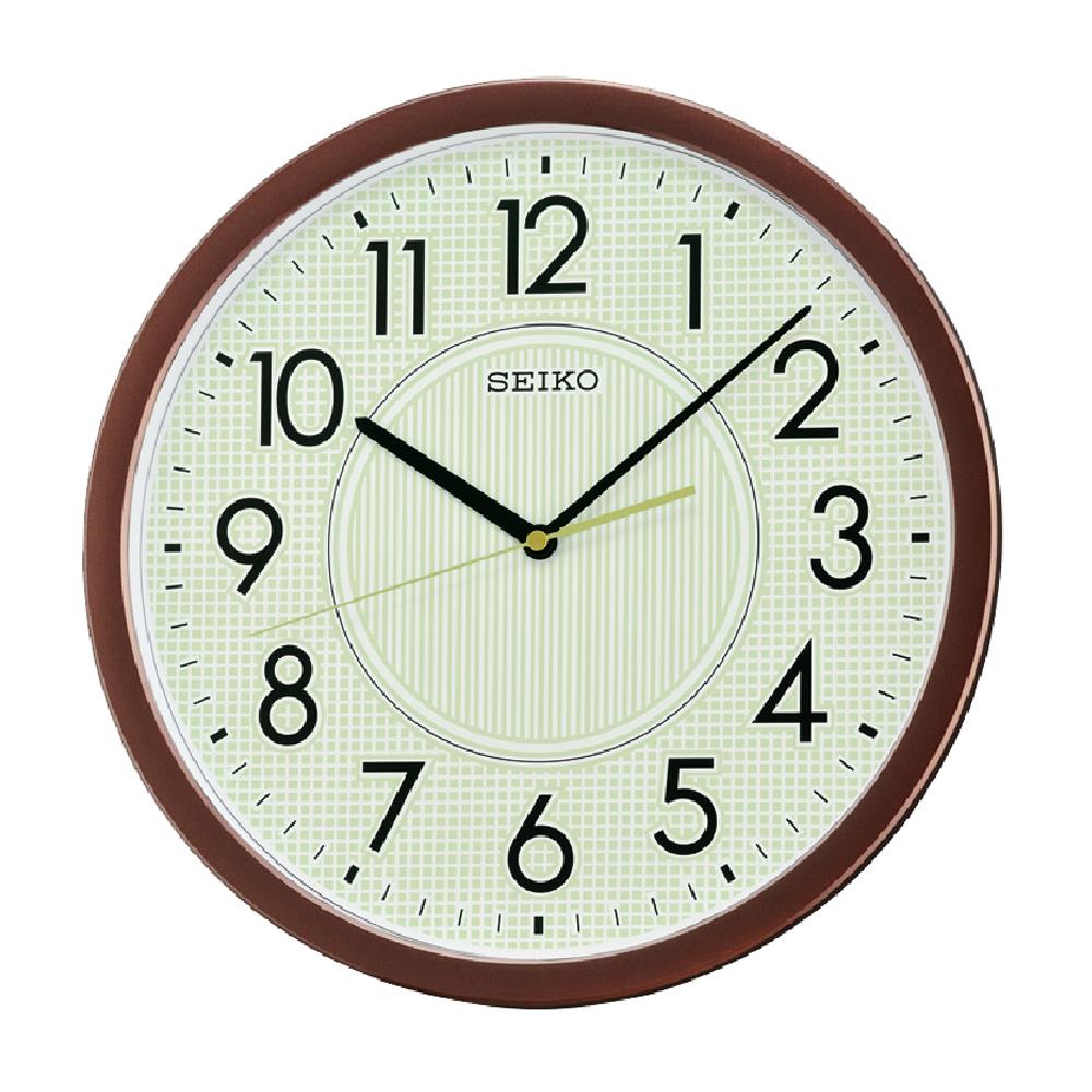 นาฬิกาแขวน SEIKO CLOCKS QXA629B 14 นิ้ว สีน้ำตาล