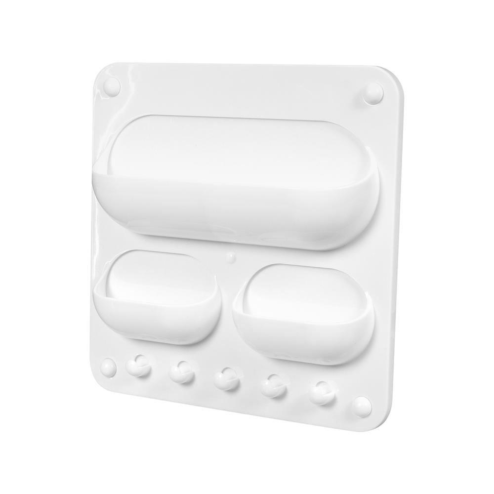 ที่ใส่ของแม่เหล็ก STACKO BUBBLE D 21X21X5.3 ซม. สีขาว