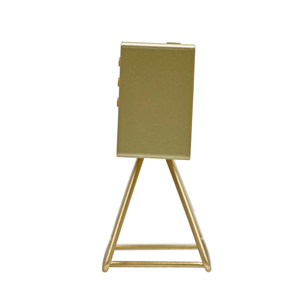 นาฬิกาดิจิทัล SEIKO CLOCKS QHL062G 3.7X4.2 นิ้ว สีทอง