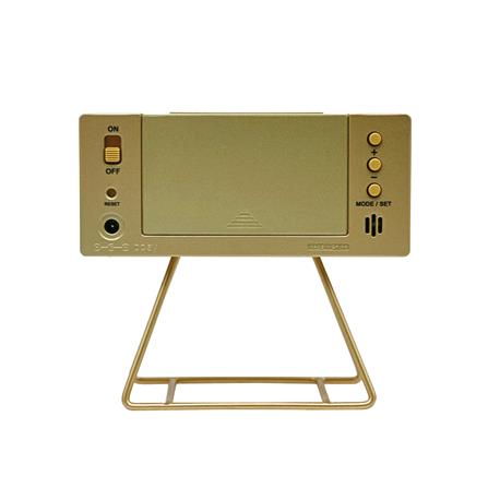 นาฬิกาดิจิทัล SEIKO CLOCKS QHL062G 3.7X4.2 นิ้ว สีทอง_3