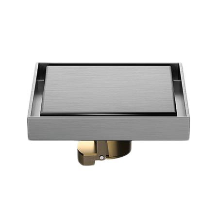 ตะแกรงกันกลิ่นเหลี่ยม CASSA CM0040 10 ซม. สีเงินด้าน_0