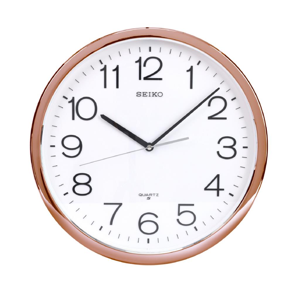 นาฬิกาแขวน SEIKO CLOCKS PDA014F 12 นิ้ว สีโรสโกลด์