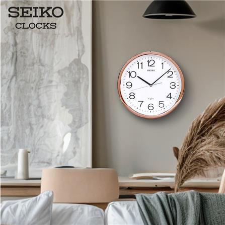 นาฬิกาแขวน SEIKO CLOCKS PDA014F 12 นิ้ว สีโรสโกลด์_1