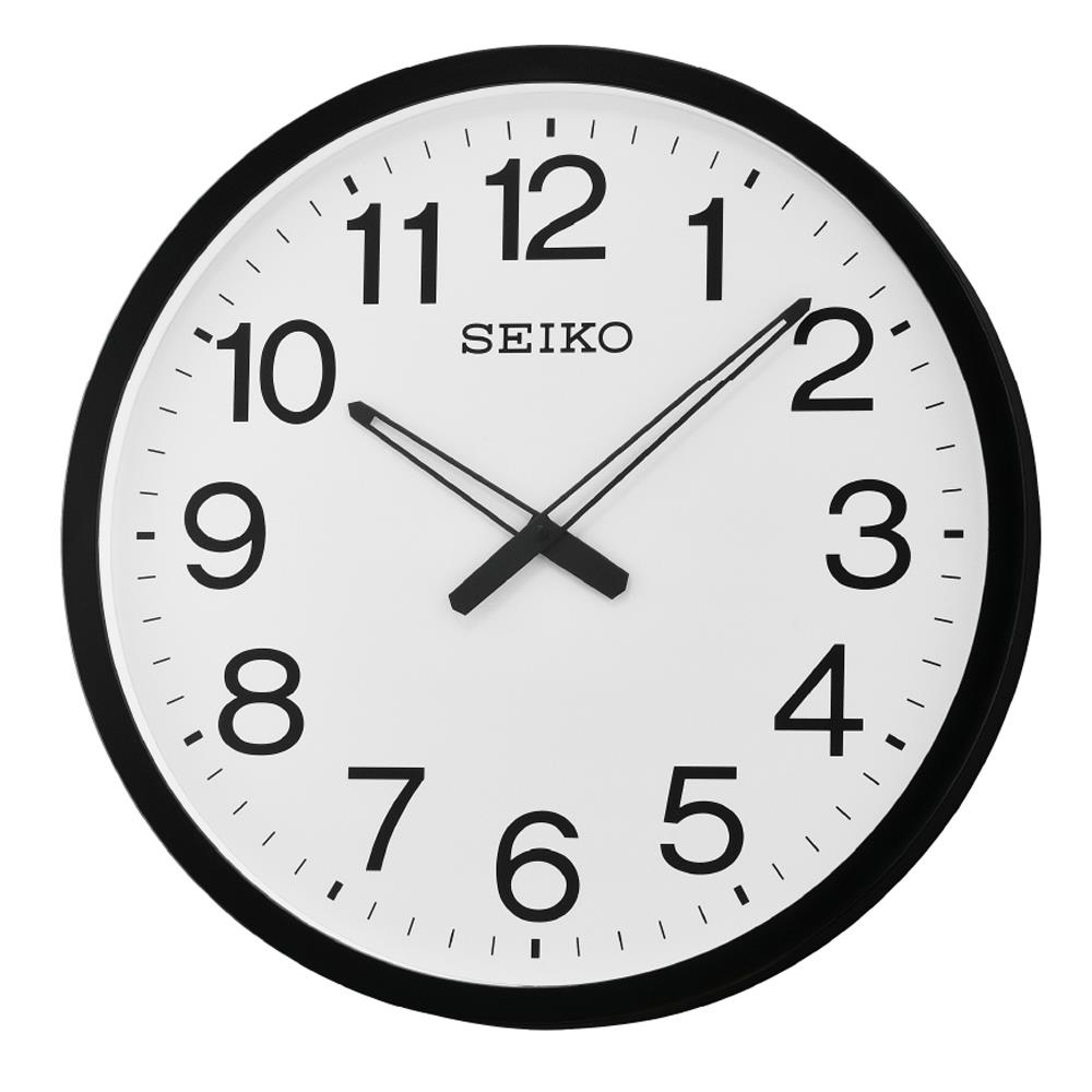 นาฬิกาแขวน SEIKO CLOCKS QXA563K 20 นิ้ว สีดำ