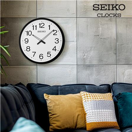 นาฬิกาแขวน SEIKO CLOCKS QXA563K 20 นิ้ว สีดำ_3