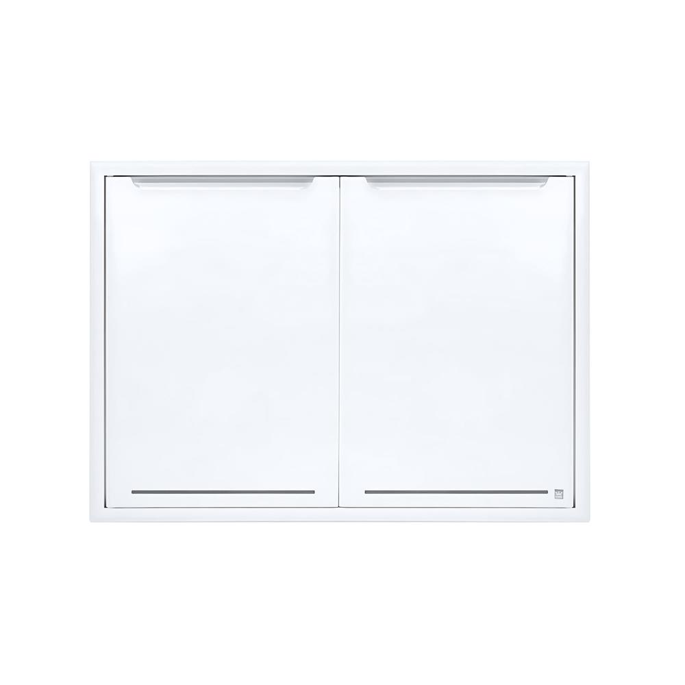 บานซิงค์คู่ KING PLAT-CURVE AIR 96x68.8 ซม. สีขาว