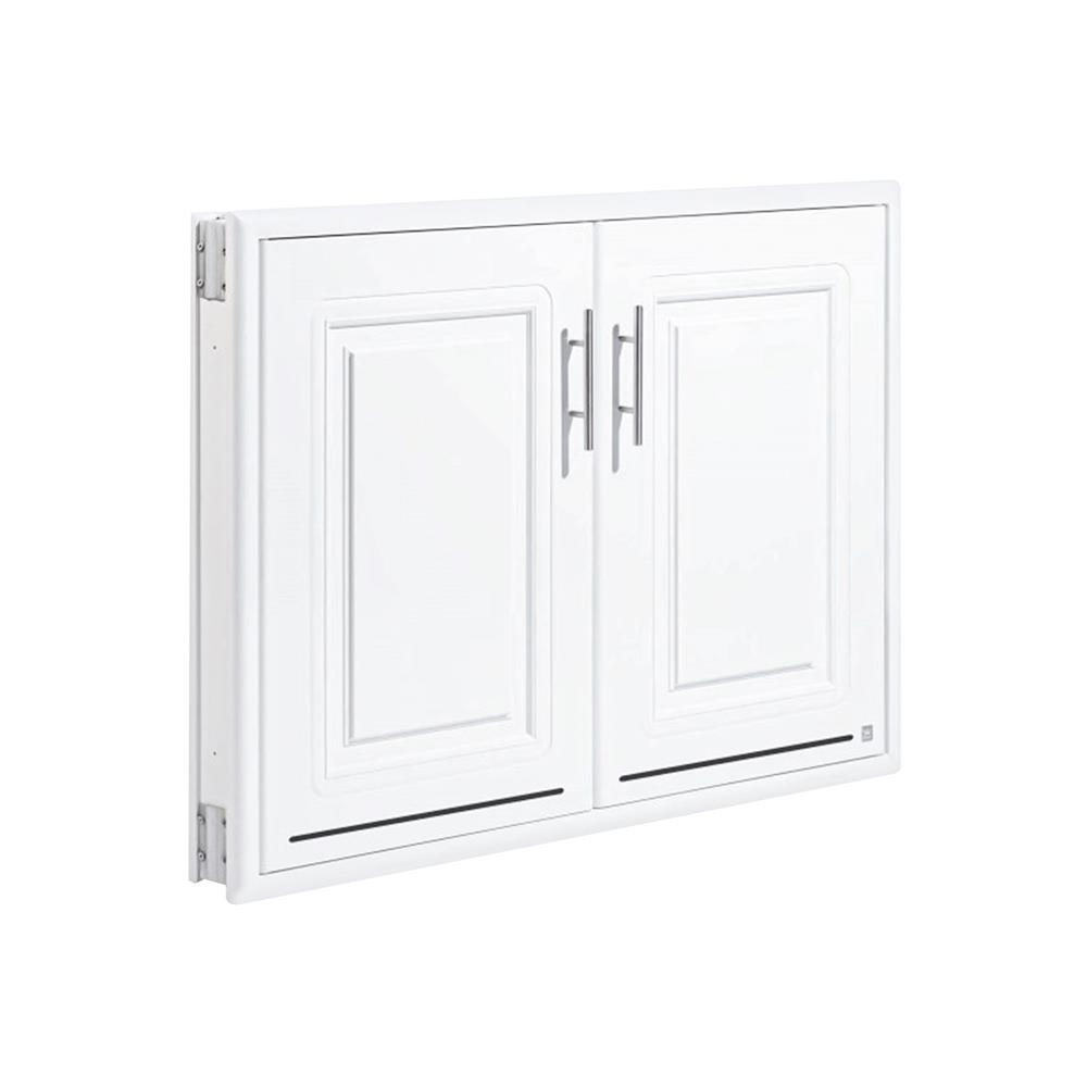 บานซิงค์คู่ KING PLAT-PEARL AIR 96x68.8 ซม. สีขาว