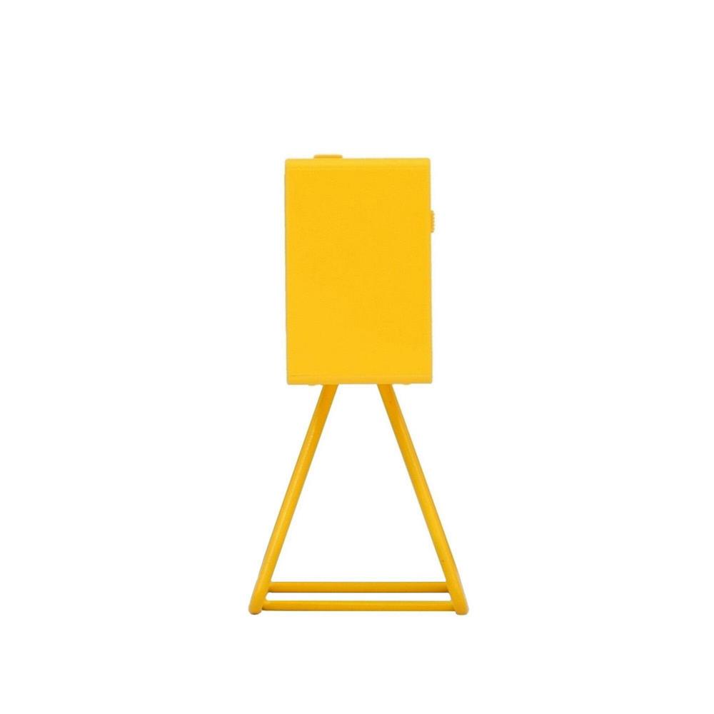 นาฬิกาดิจิทัล SEIKO CLOCKS QHL026Y 1.8X4 นิ้ว สีเหลือง