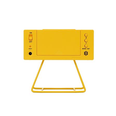 นาฬิกาดิจิทัล SEIKO CLOCKS QHL026Y 1.8X4 นิ้ว สีเหลือง_2