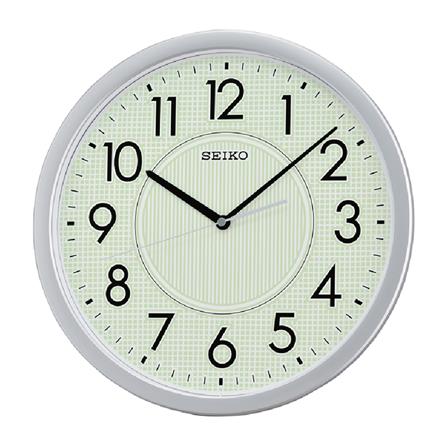 นาฬิกาแขวน SEIKO CLOCKS QXA629S 14 นิ้ว สีเงิน