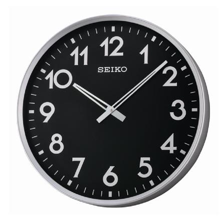 นาฬิกาแขวน SEIKO CLOCKS QXA560A 17 นิ้ว สีดำ
