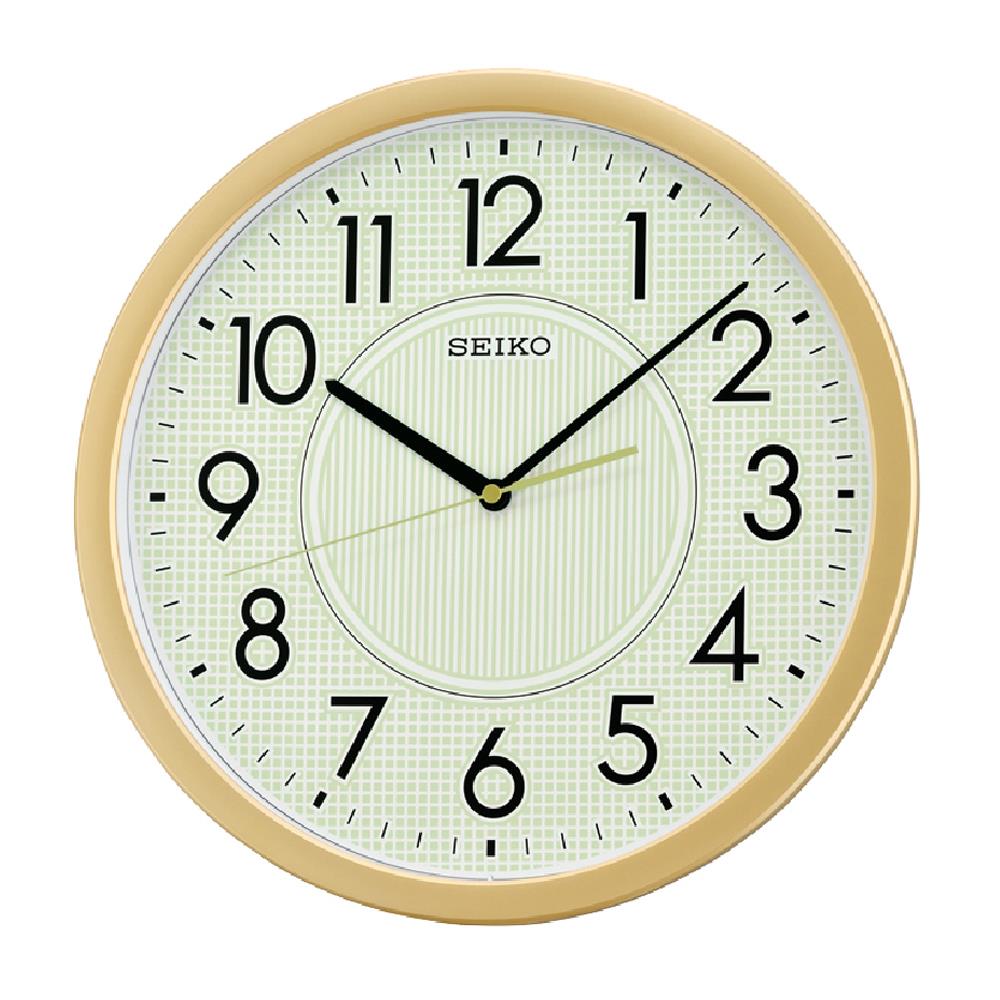 นาฬิกาแขวน SEIKO CLOCKS QXA629G 14 นิ้ว สีทอง