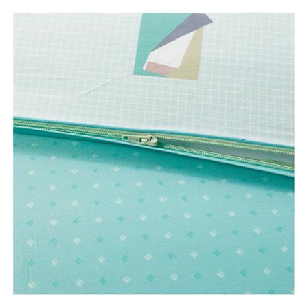 ชุดผ้าปูที่นอน 5 ฟุต 7 ชิ้น SANTAS COTTON USA GETTY สี GREEN_5