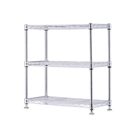 ชั้นวางของโล่ง 3 ชั้น MZG E204546OCH301 สีโครเมียม_0