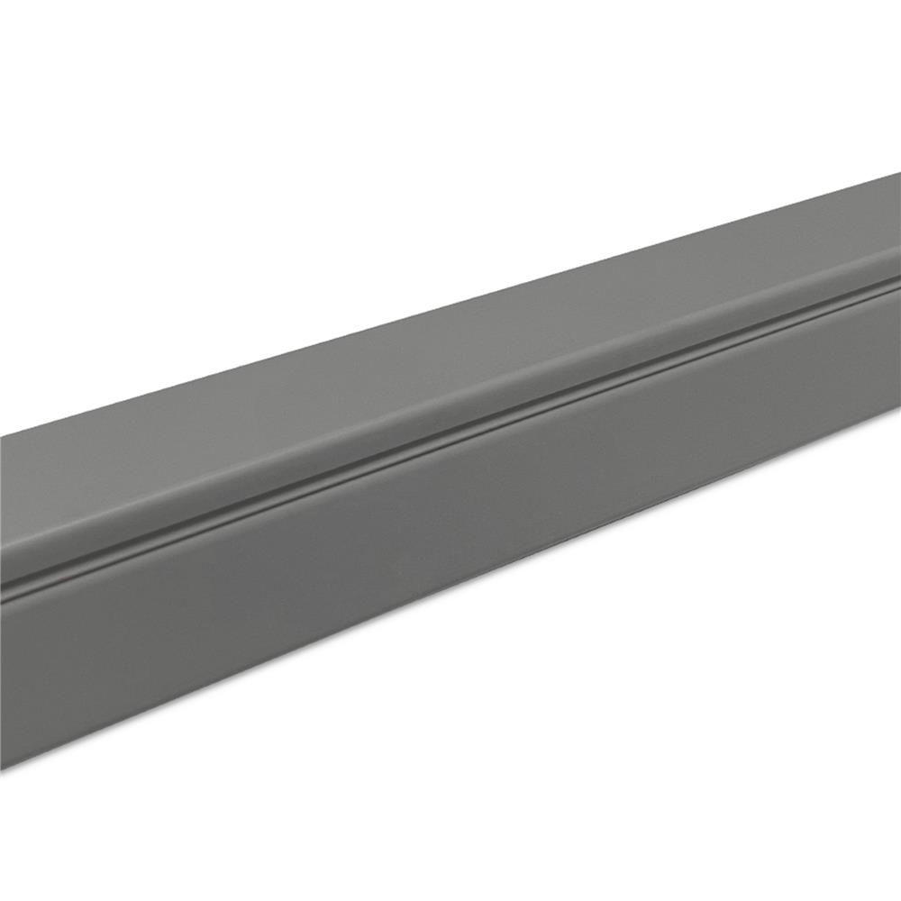 รางเก็บสายไฟไวร์เวย์ PVC ELECKTA 60X60 มม. 2 เมตร สีเทา