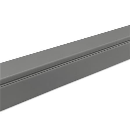 รางเก็บสายไฟไวร์เวย์ PVC ELECKTA 60X60 มม. 2 เมตร สีเทา_1