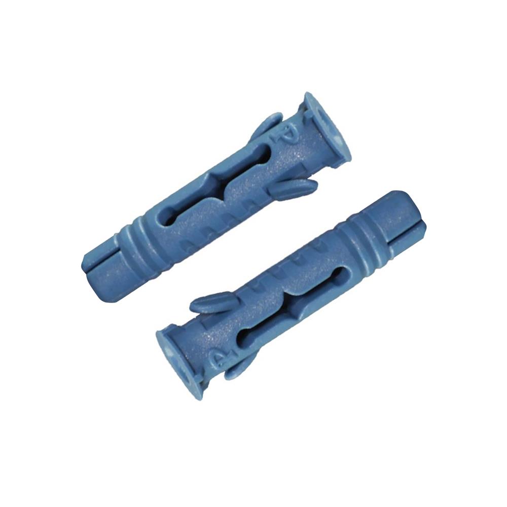 พุกอิฐมวลเบา DEXZON เบอร์ 8 แพ็ก 50 ชิ้น สีน้ำเงิน