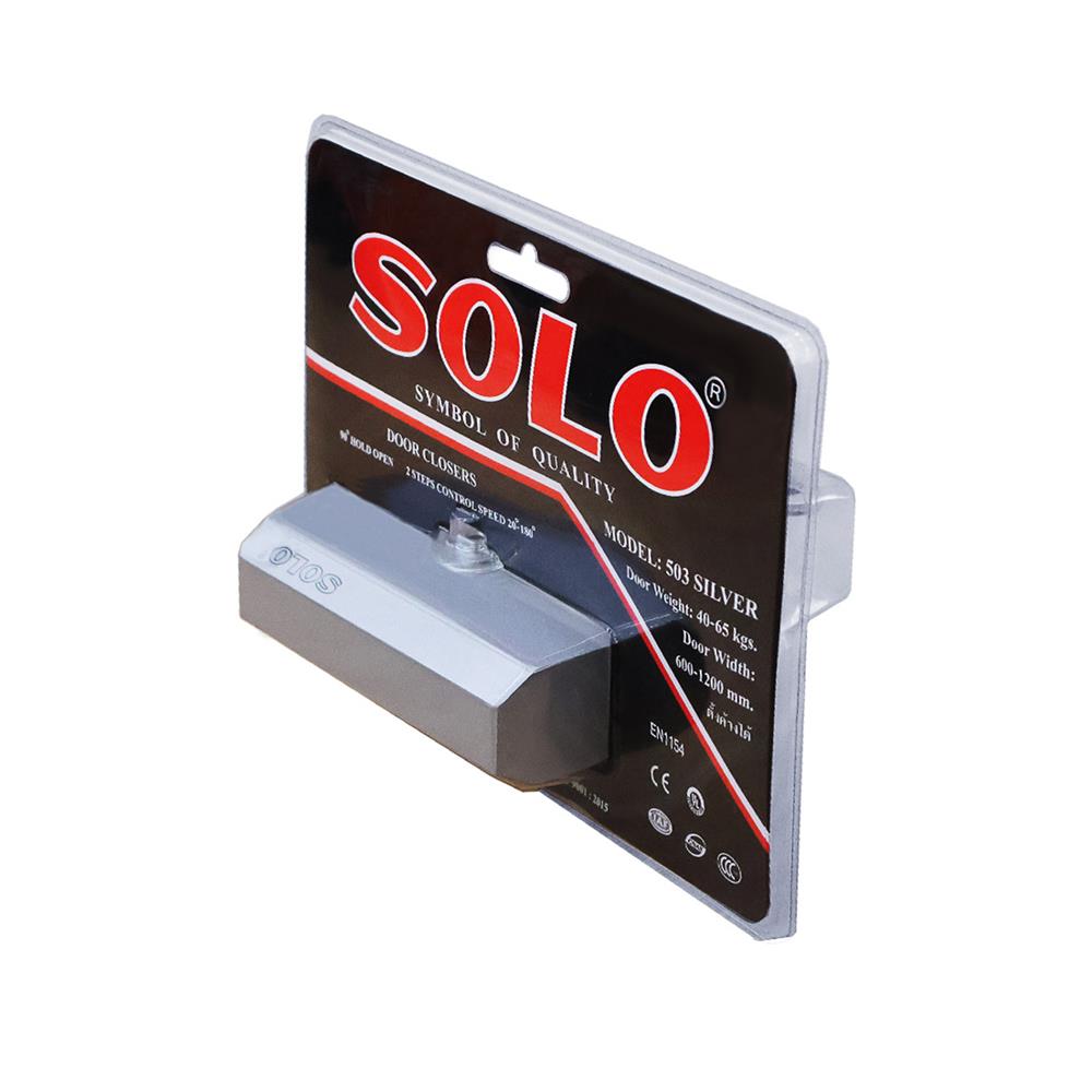 โช๊คอัพตั้งค้าง SOLO 503 สีเงิน