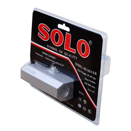 โช๊คอัพตั้งค้าง SOLO 502 สีเงิน_4