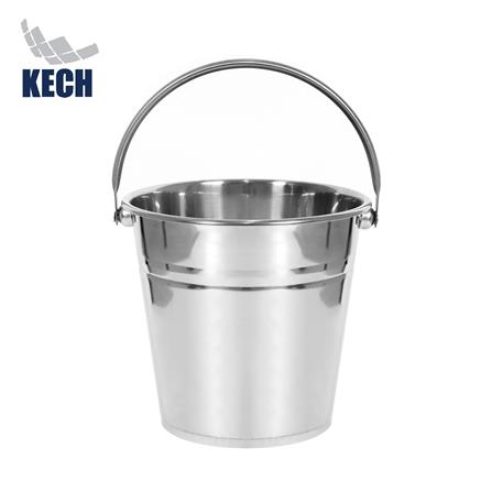 ถังน้ำแข็งสเตนเลส 18 ซม. KECH สีเงิน_1