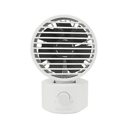 พัดลมพกพา 3 นิ้ว RHYTHM 740131004 สีเทา