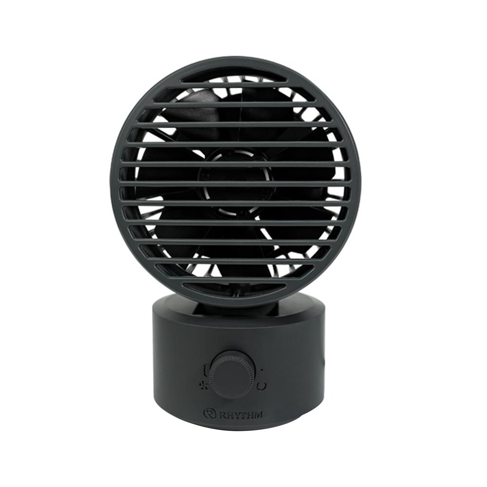 พัดลมพกพา 3 นิ้ว RHYTHM 740121003 สีดำ