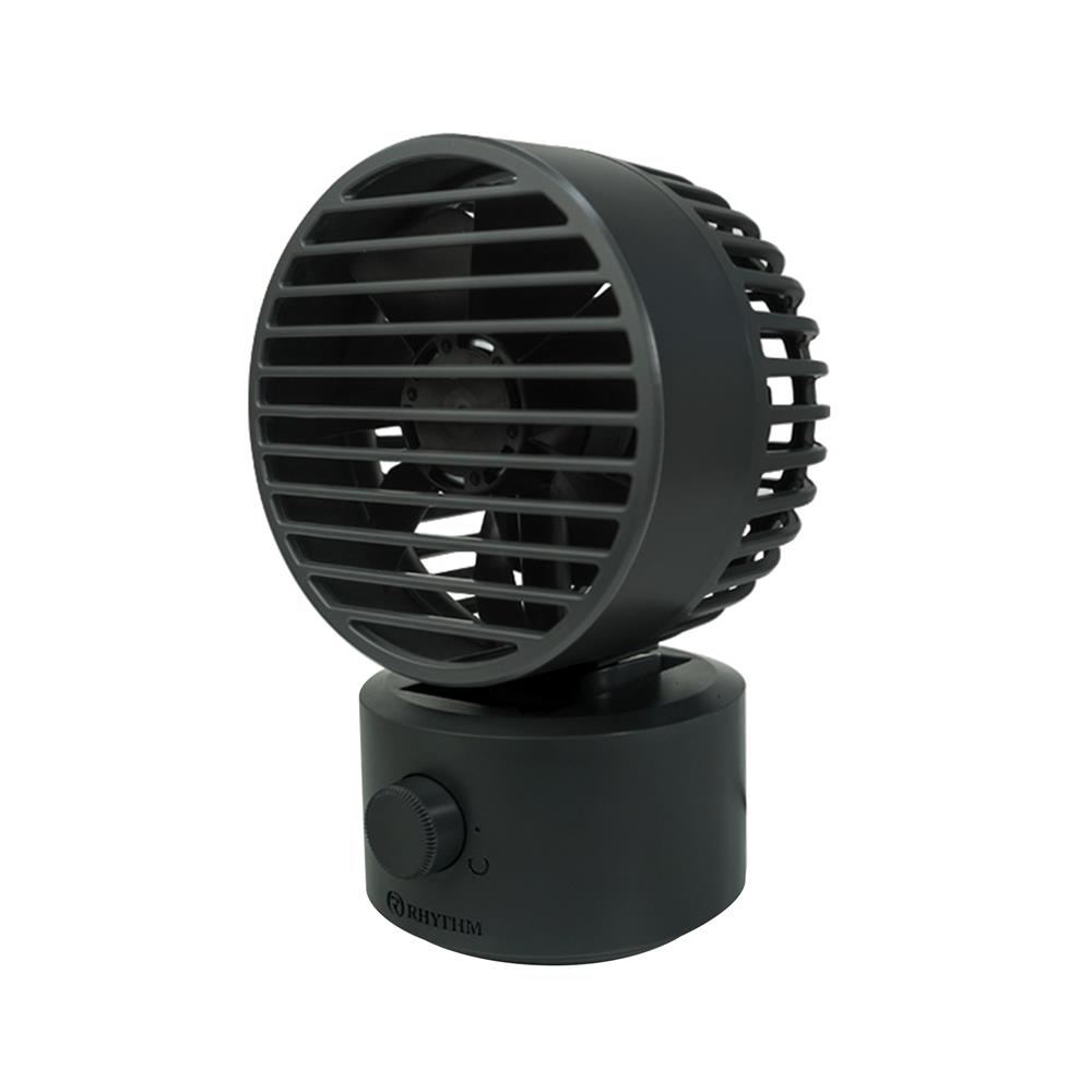 พัดลมพกพา 3 นิ้ว RHYTHM 740121003 สีดำ
