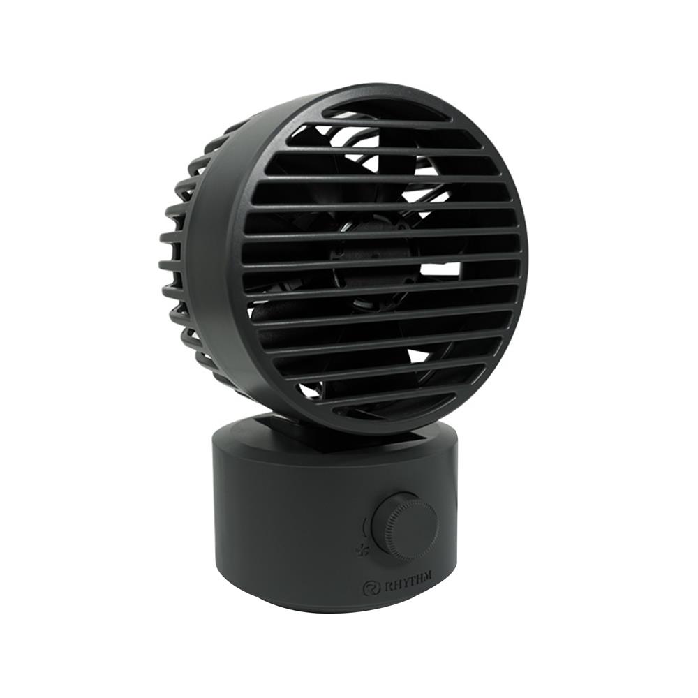 พัดลมพกพา 3 นิ้ว RHYTHM 740121003 สีดำ