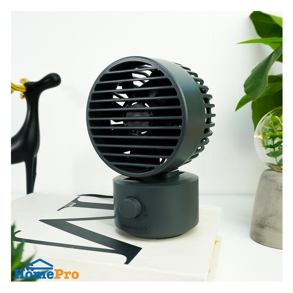 พัดลมพกพา 3 นิ้ว RHYTHM 740121003 สีดำ