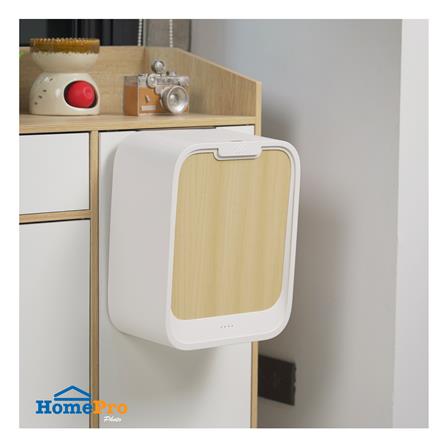 ถังขยะอัจฉริยะแบบแขวน ACCO 7 ลิตร สีขาวไม้_8